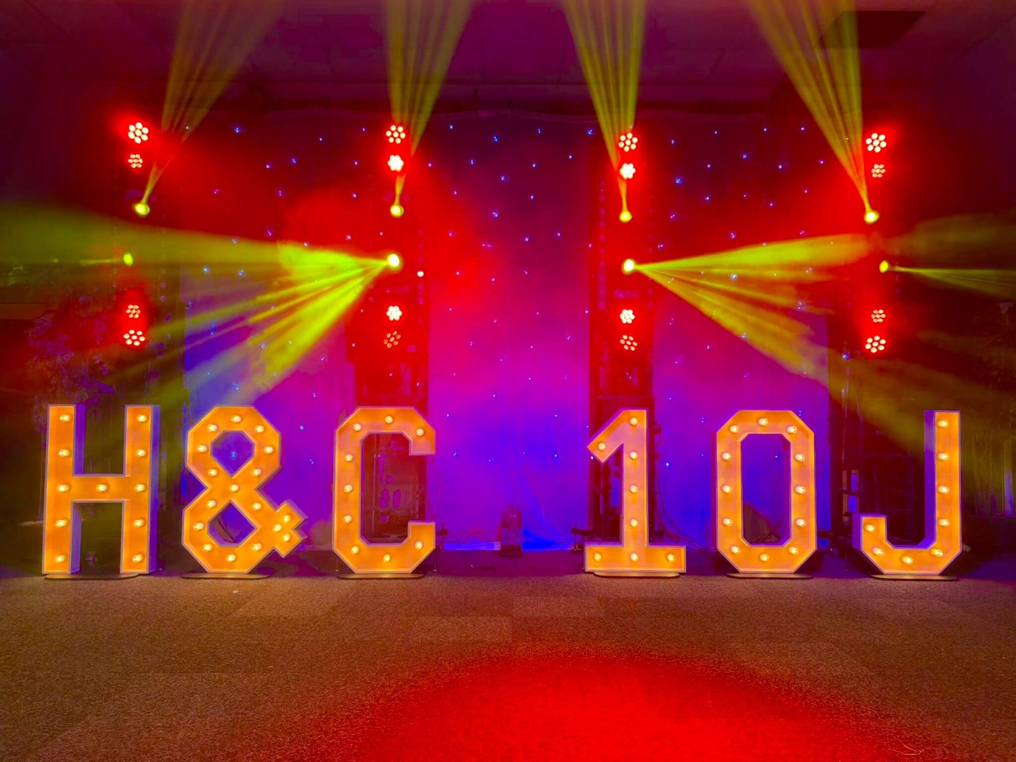 LED letters lichtletters LOVE