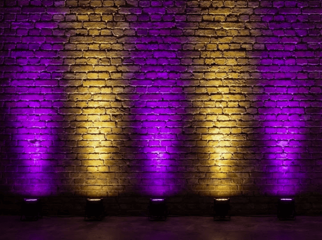 Uplights zaalverlichting sfeer